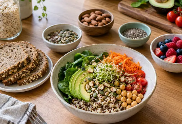 Imagen que muestra plato vegetal