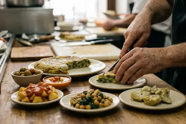 Cómo pedir tapas veganas en bares tradicionales sevillanos: tutorial paso a paso
