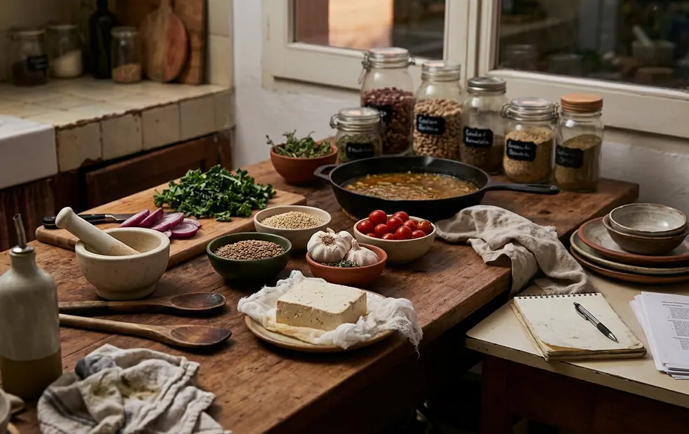 Imagen de una cena familiar